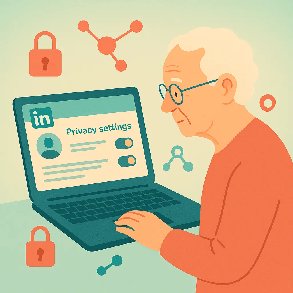 How to Protect Your Privacy on LinkedIn: A Senior's Complete Guide