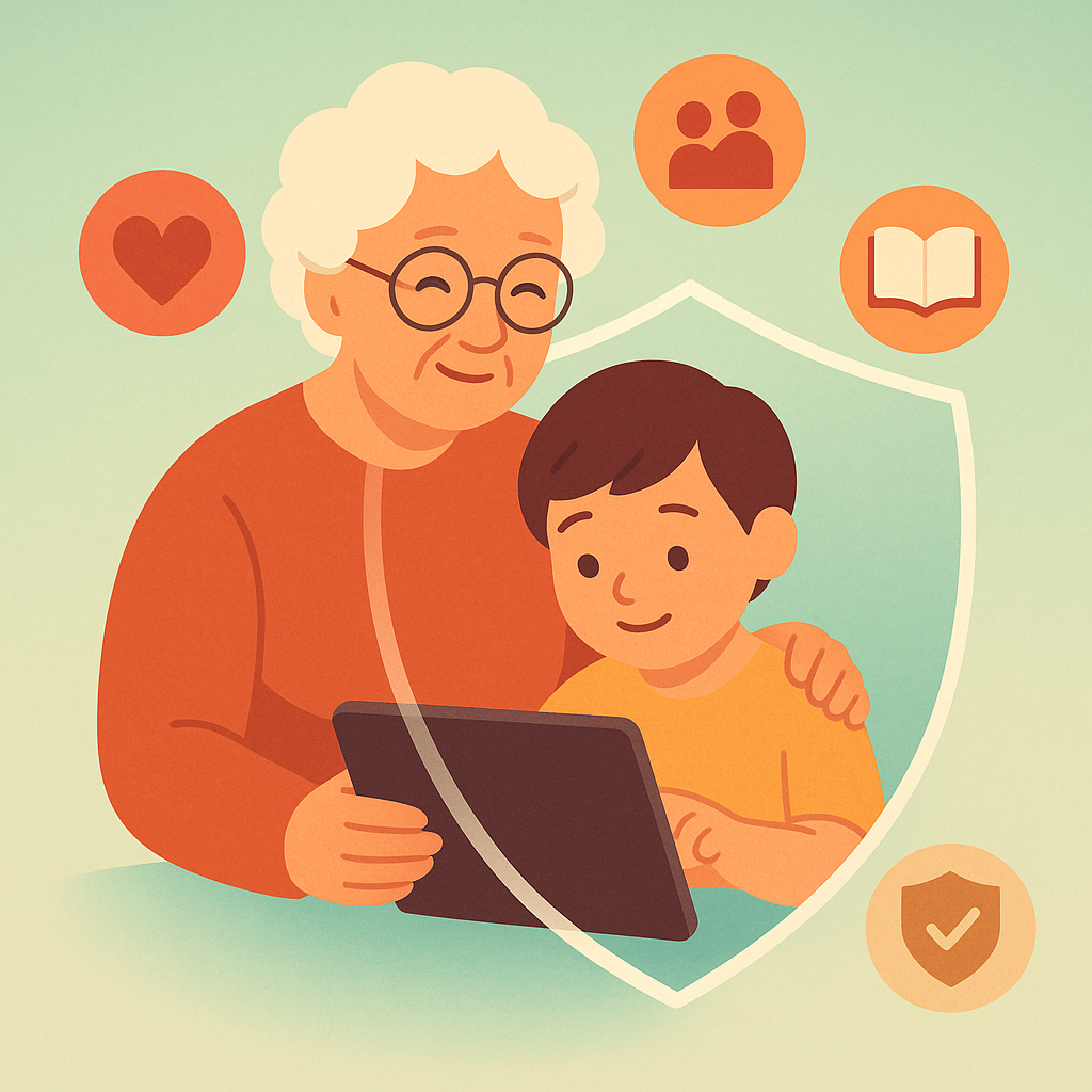 online safety for grandchildren