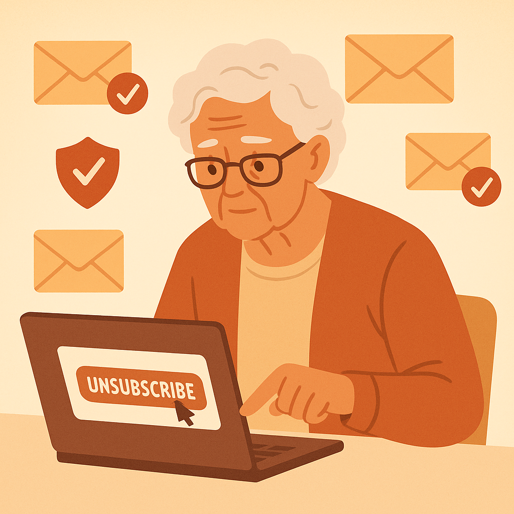unsubscribe emails safely