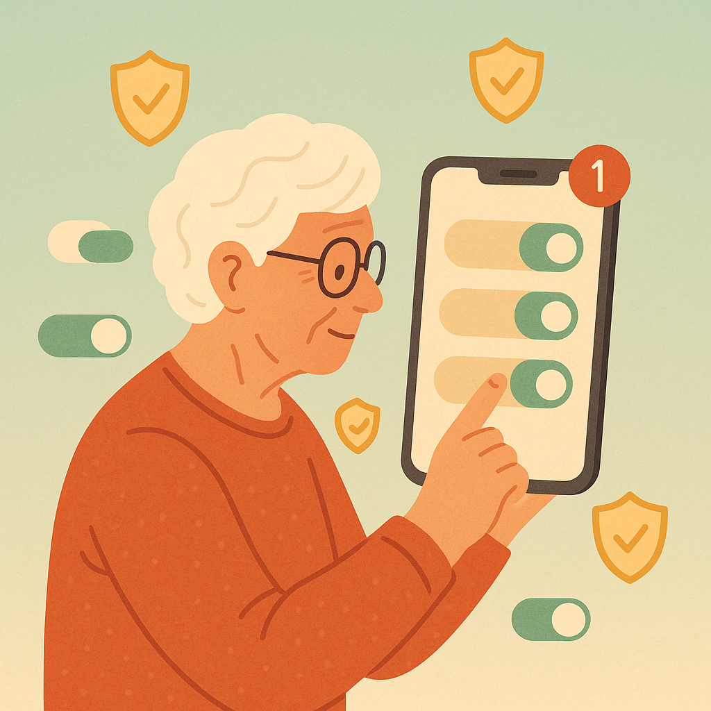 Understanding app updates for phone security seniors