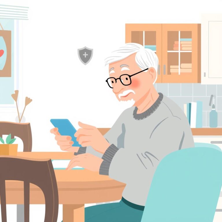 Older adult pausing before sharing gift card codes with a suspicious caller